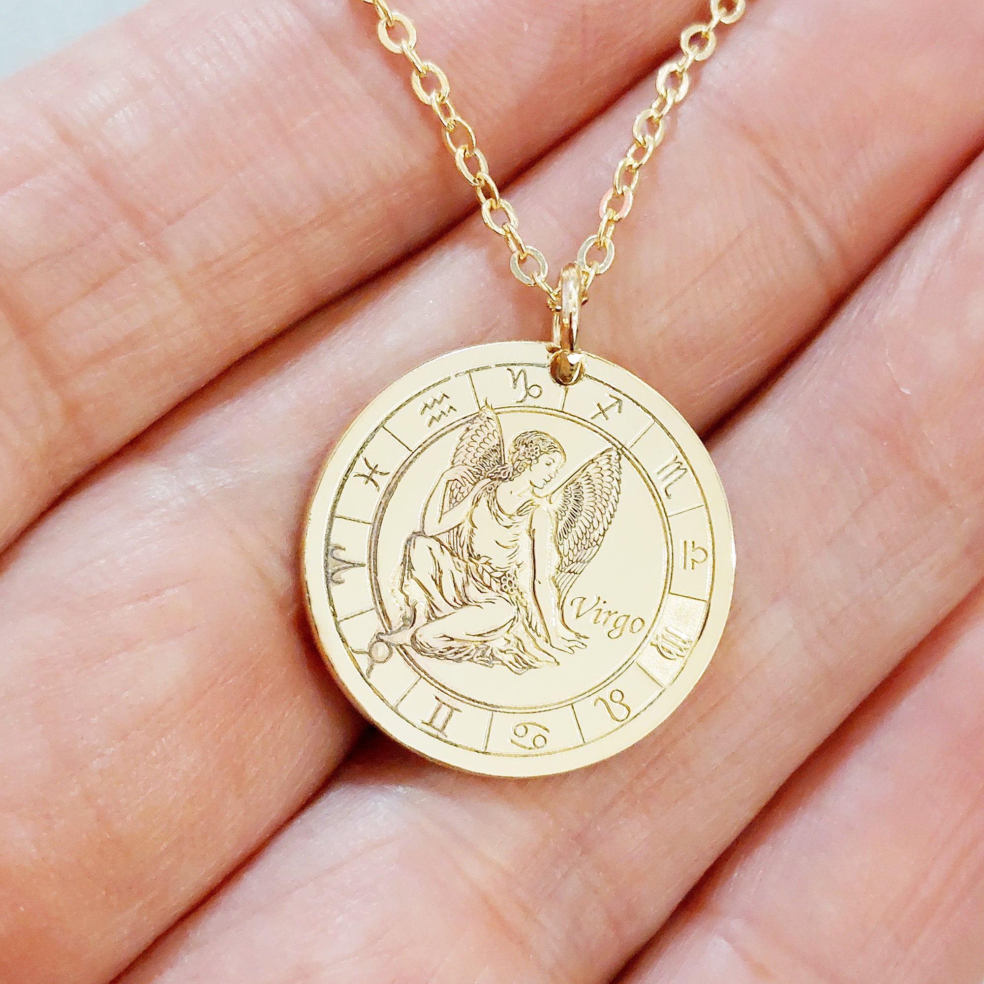 Virgo Zodiac Necklace