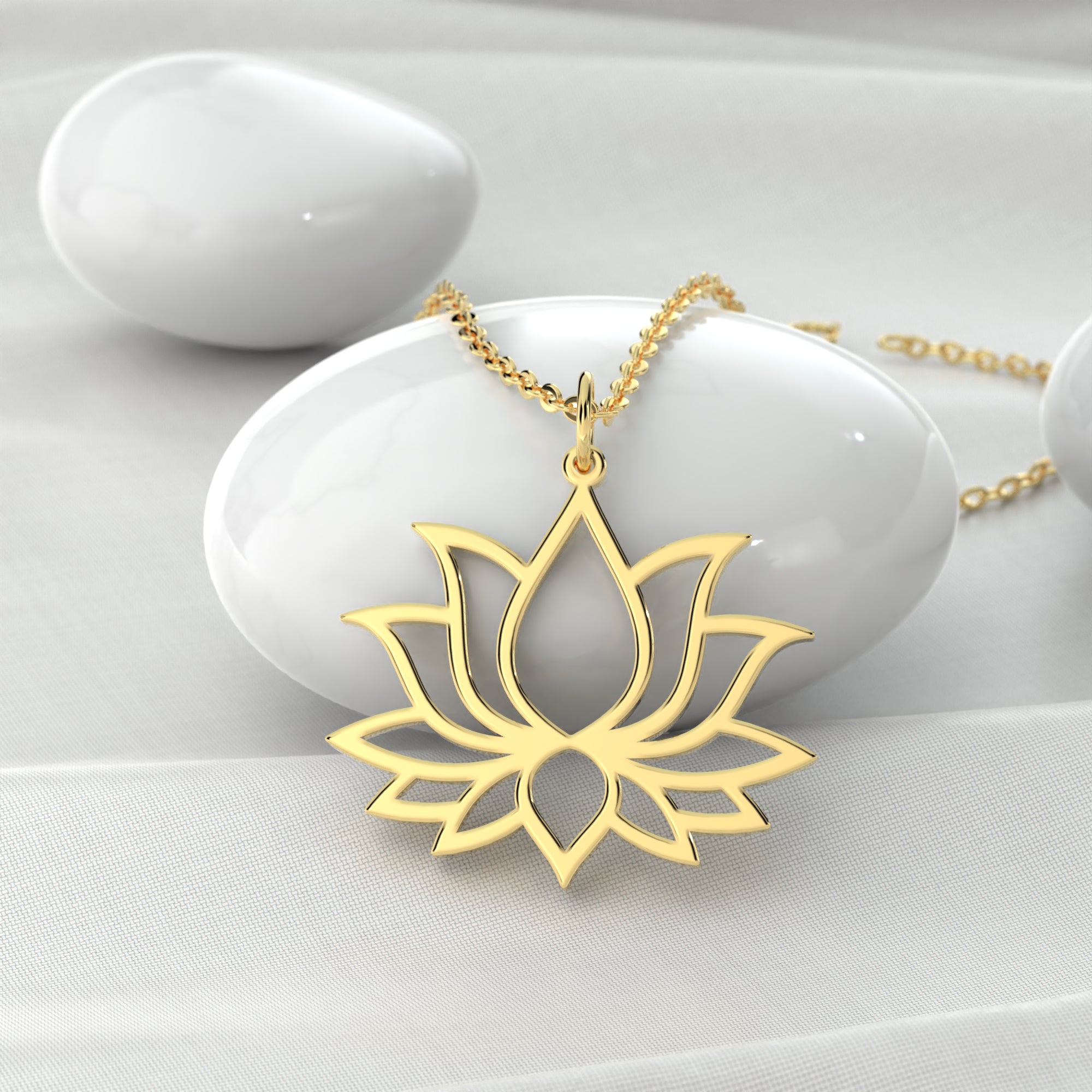 Lotus Flower Pendant