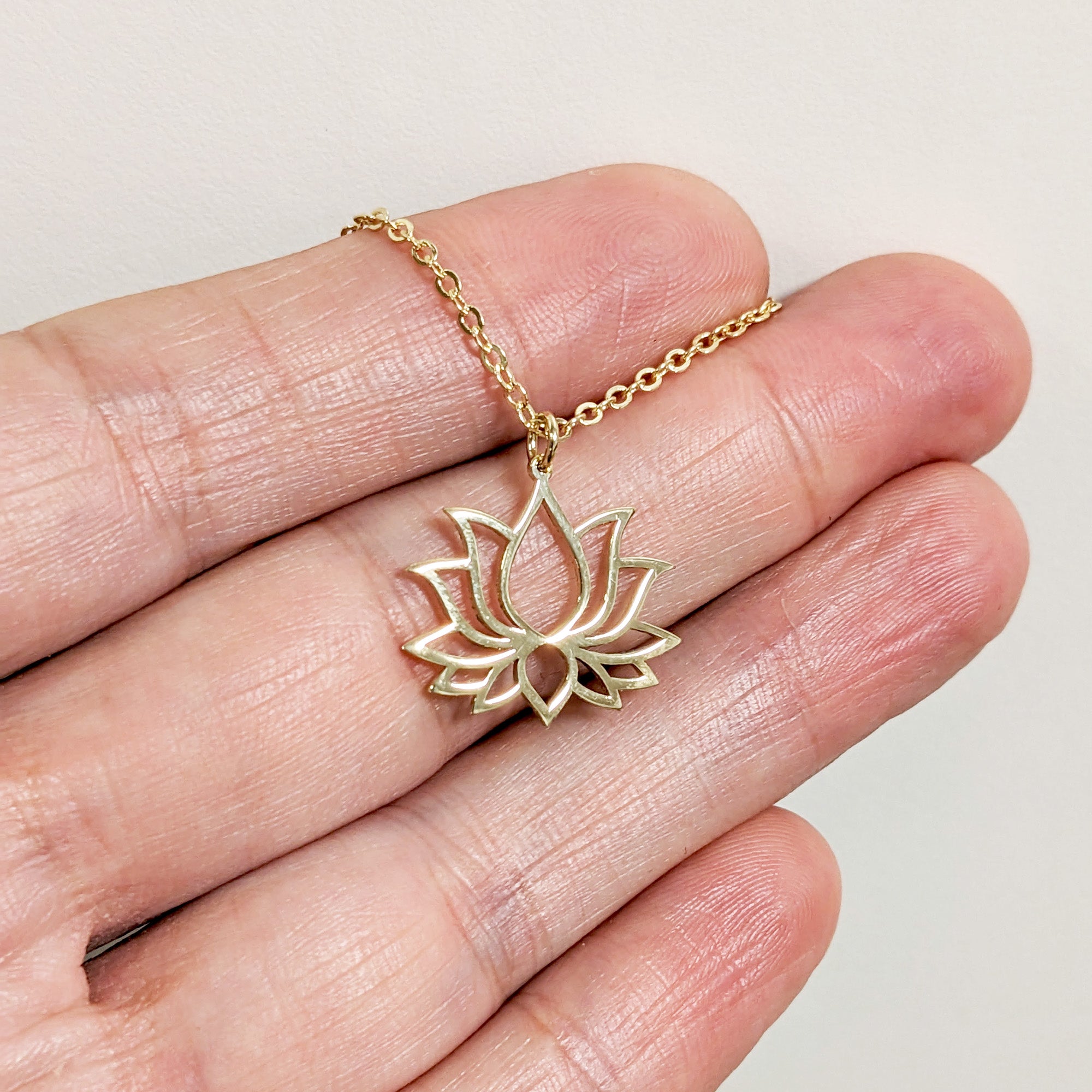 Lotus Flower Pendant