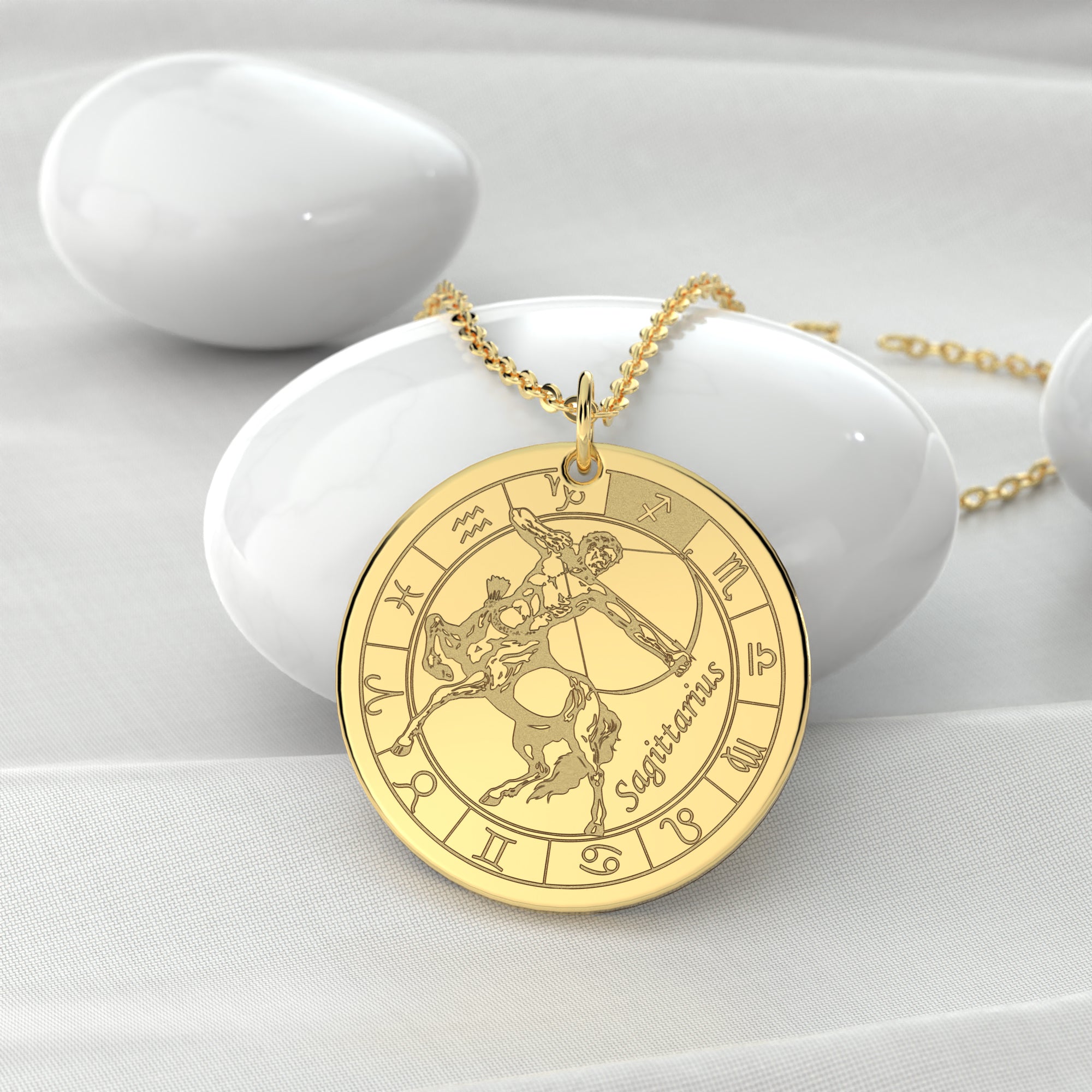 Sagittarius Zodiac Necklace